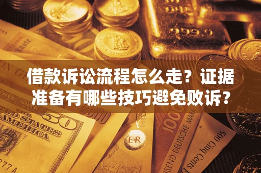 武汉借款诉讼流程怎么走？证据准备有哪些技巧避免败诉？