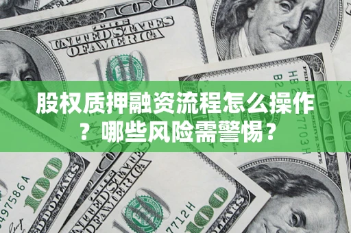 武汉股权质押融资流程怎么操作？哪些风险需警惕？