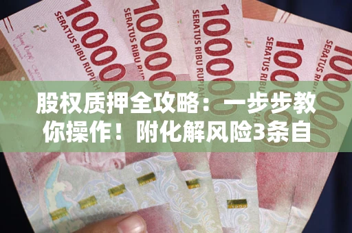 武汉股权质押全攻略：一步步教你操作！附化解风险3条自救法则