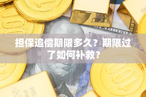 武汉担保追偿期限多久？期限过了如何补救？